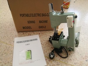 Bag closing machine